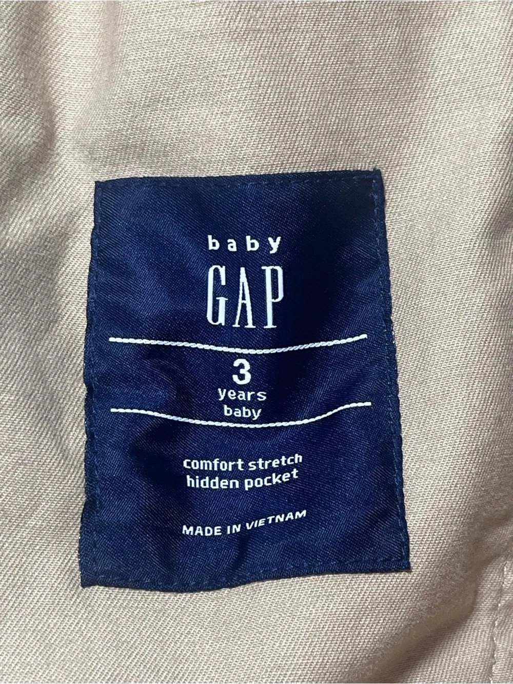 Baby GAP Light Khaki Cotton Shirt Jacket